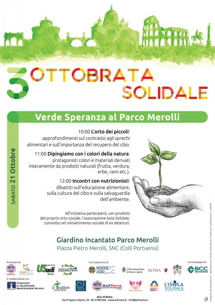 Verde Speranza al Parco Merolli