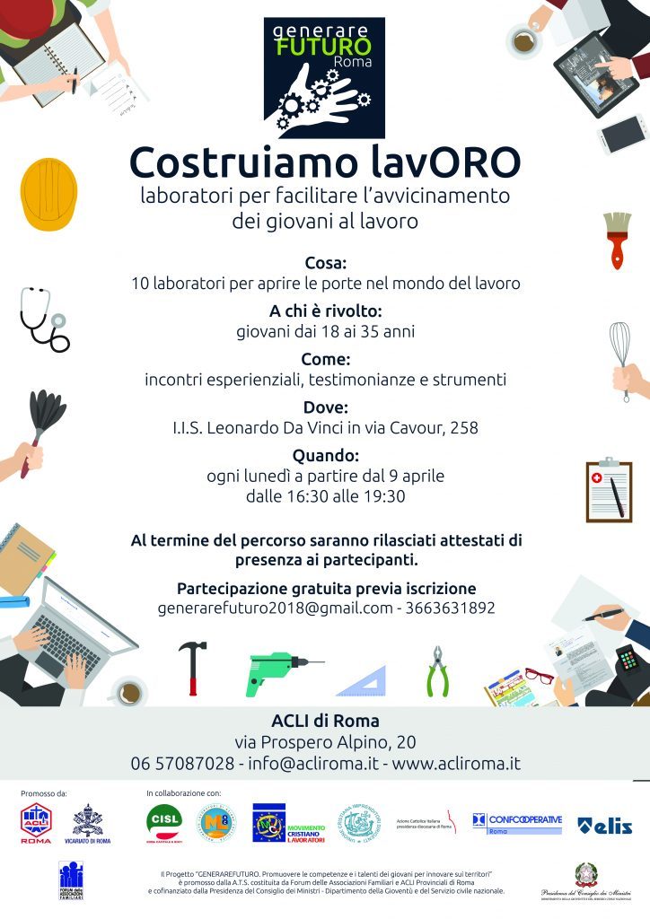 Generare futuro: itinerario formazione giovani e lavoro