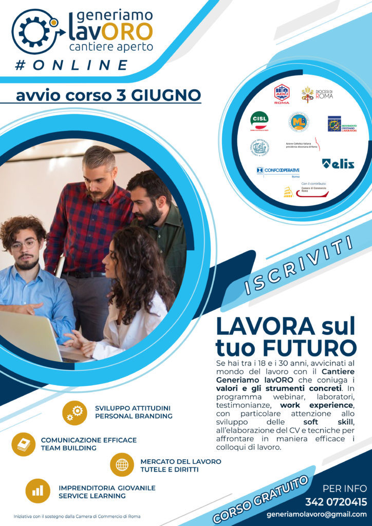 Nuova edizione di “Generiamo Lavoro: un cantiere aperto”